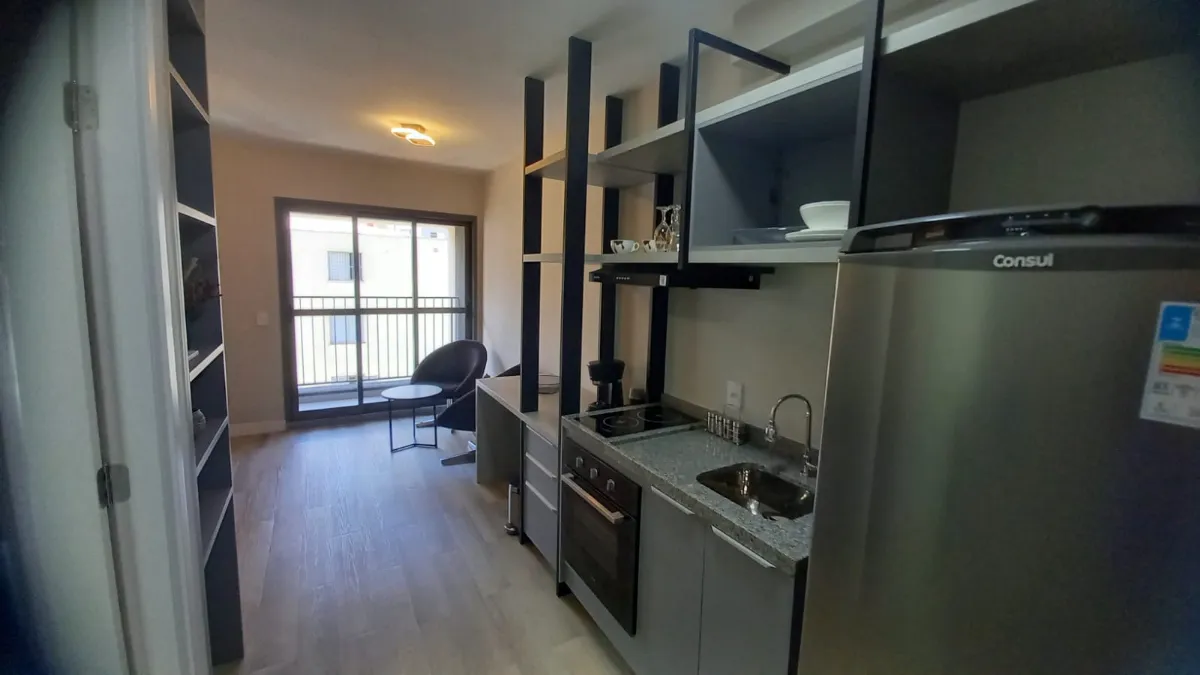 Apartamento à venda com 28m², 1 quarto sem vaga - 0