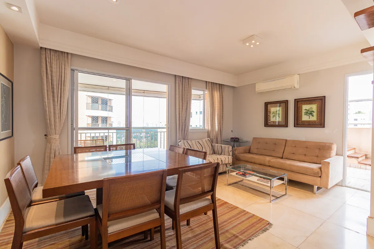 Apartamento à venda com 129m², 3 quartos com vaga – foto 2