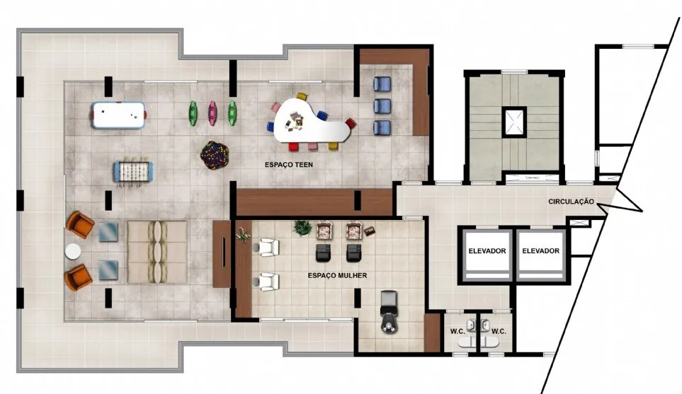 Apartamento à venda com 50m², 2 quartos com vaga - 20
