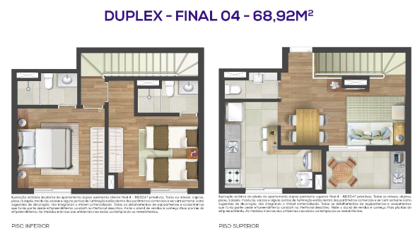 Apartamento à venda com 68m², 2 quartos com vaga - 22