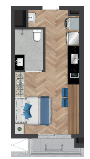 Apartamento à venda com 28m², 0 quartos sem vaga - 21