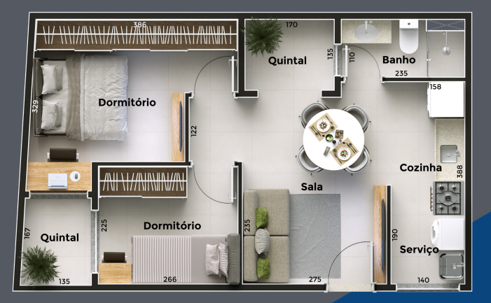 Apartamento à venda com 40m², 2 quartos com vaga - 11