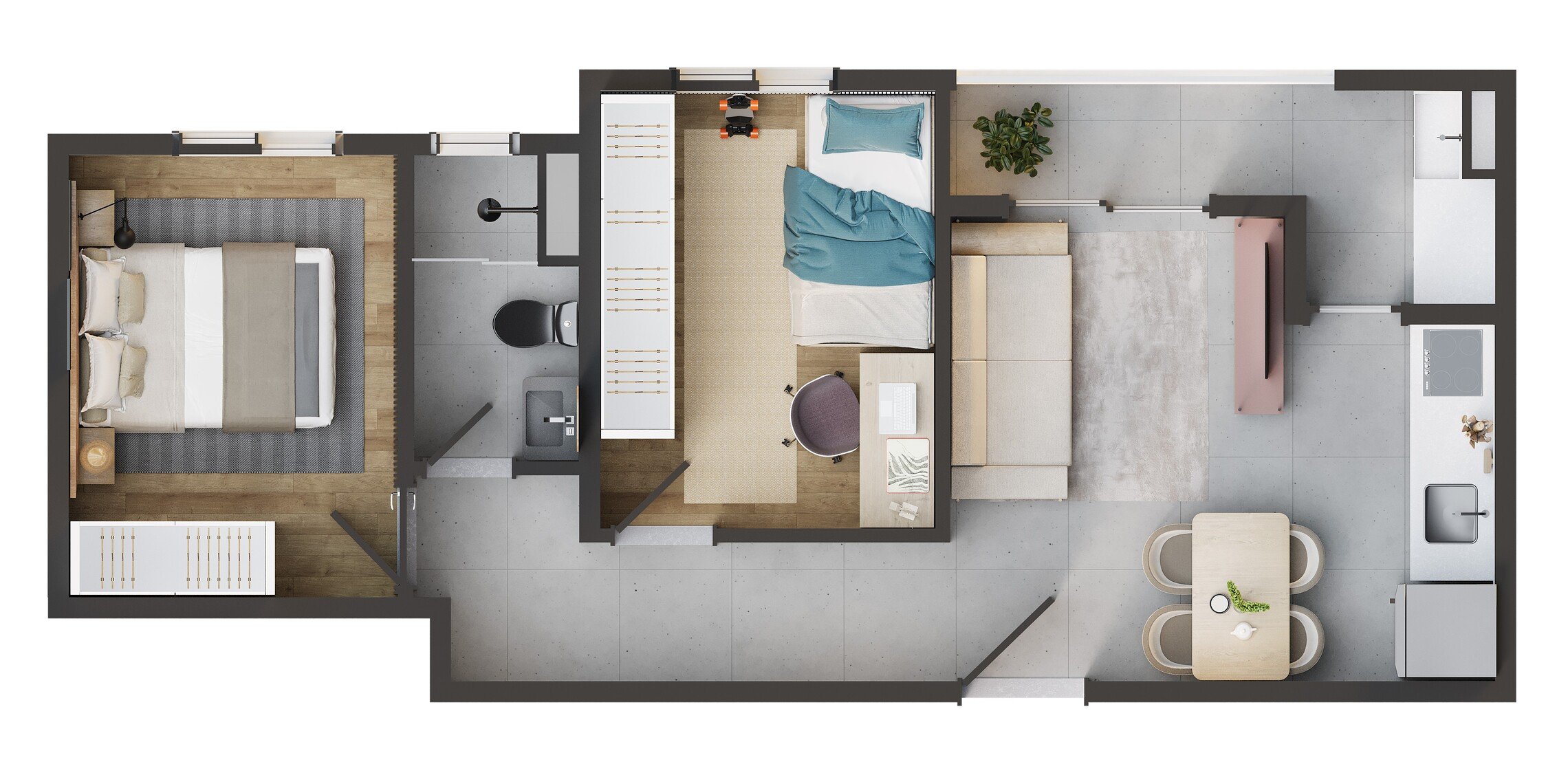 Apartamento à venda com 43m², 2 quartos sem vaga - 11