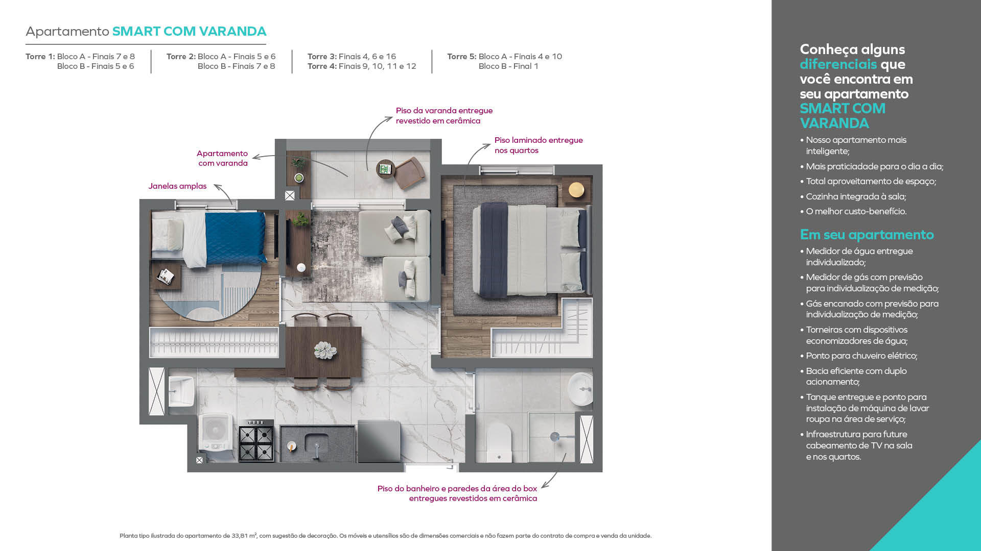 Apartamento à venda com 36m², 2 quartos sem vaga - 25