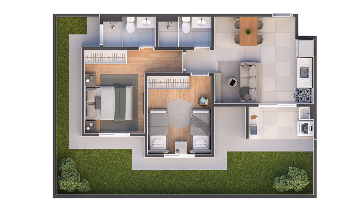 Apartamento à venda com 78m², 2 quartos com vaga - 24