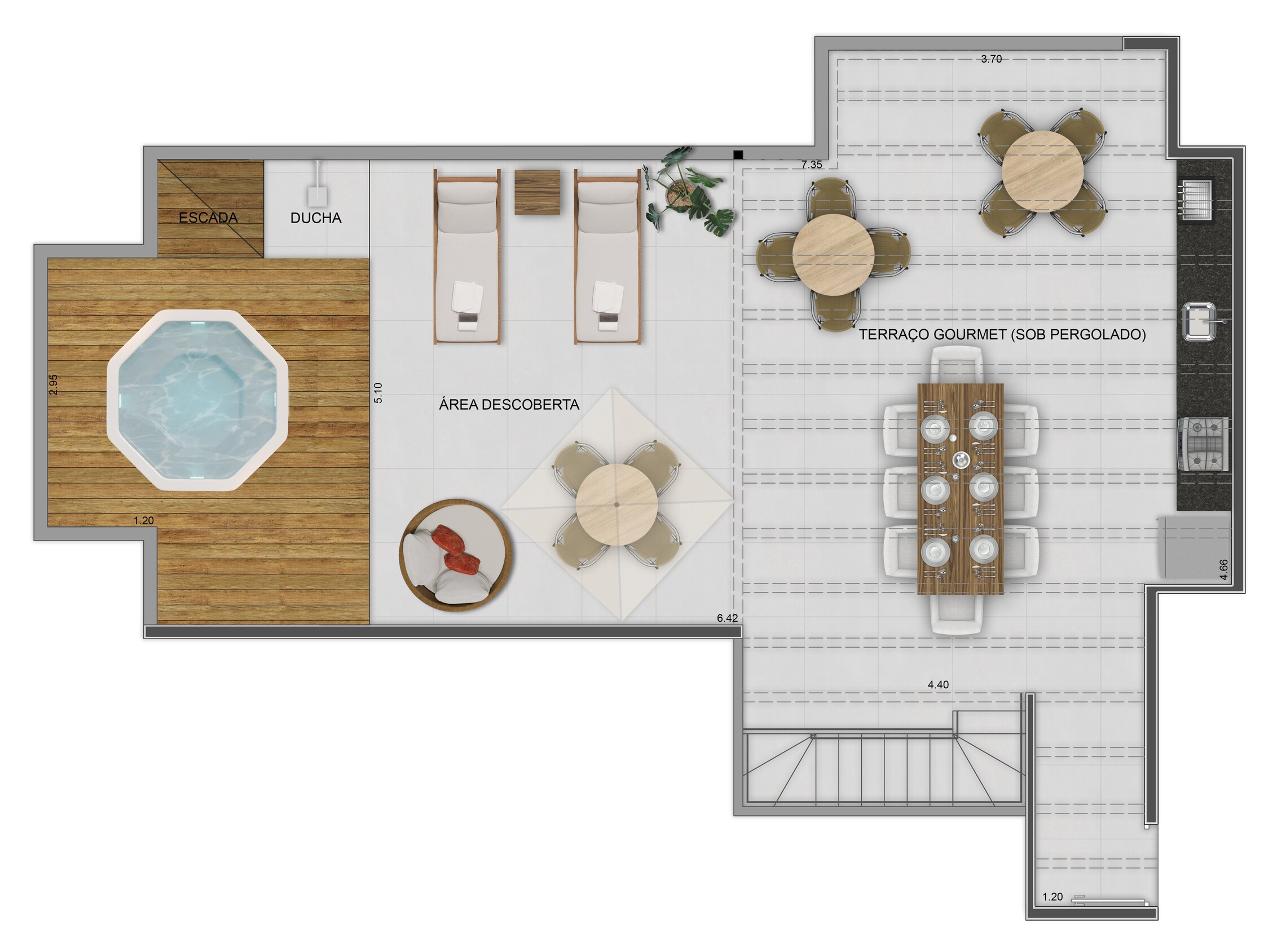 Apartamento à venda com 160m², 3 quartos com vaga - 29