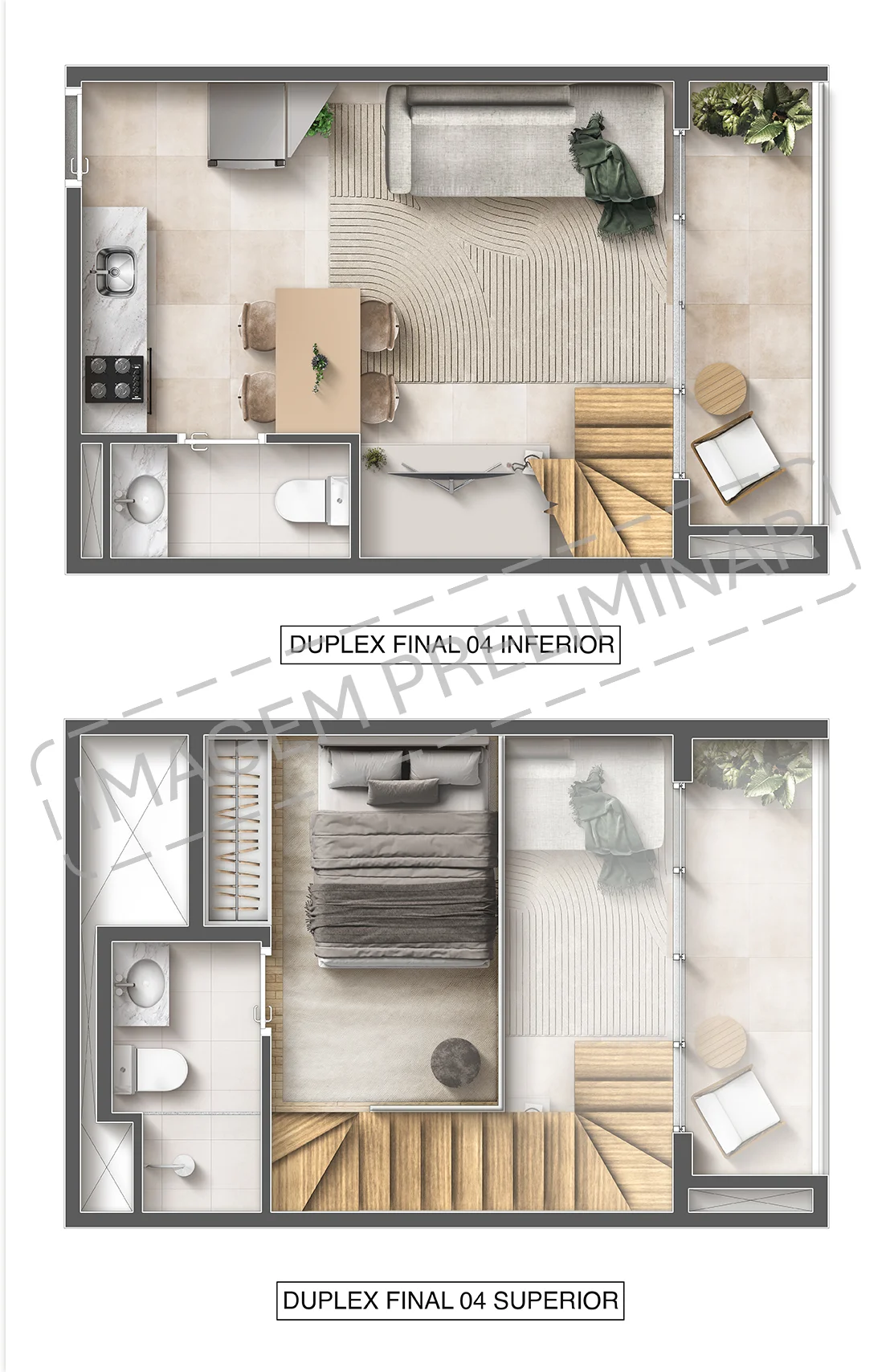 Apartamento à venda com 33m², 1 quarto sem vaga - 19