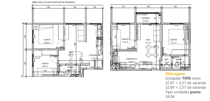 Apartamento à venda com 32m², 2 quartos com vaga - 28