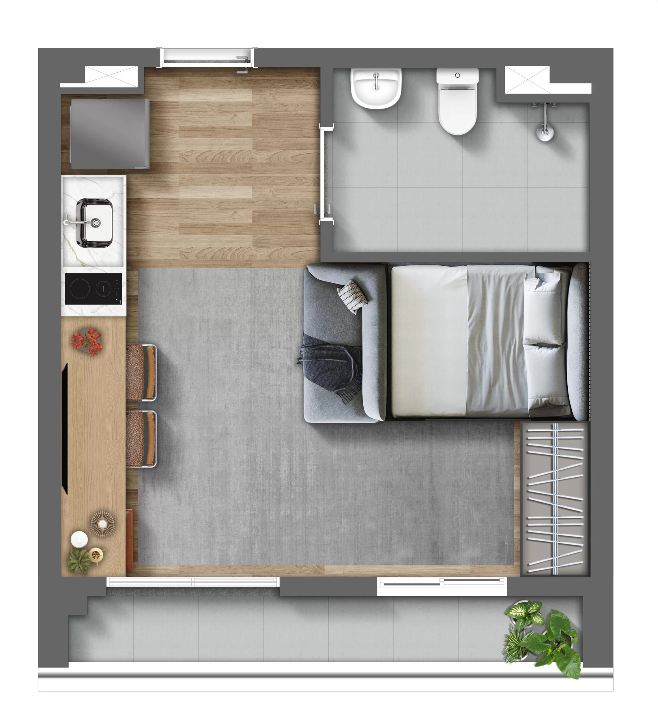 Apartamento à venda com 29m², 0 quartos sem vaga - 18