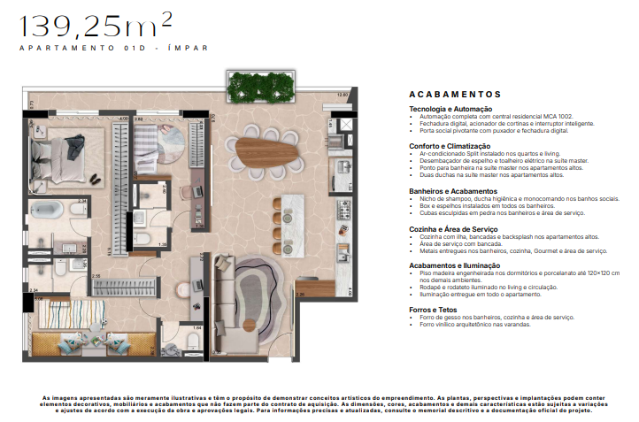 Apartamento à venda com 142m², 3 quartos sem vaga - 50