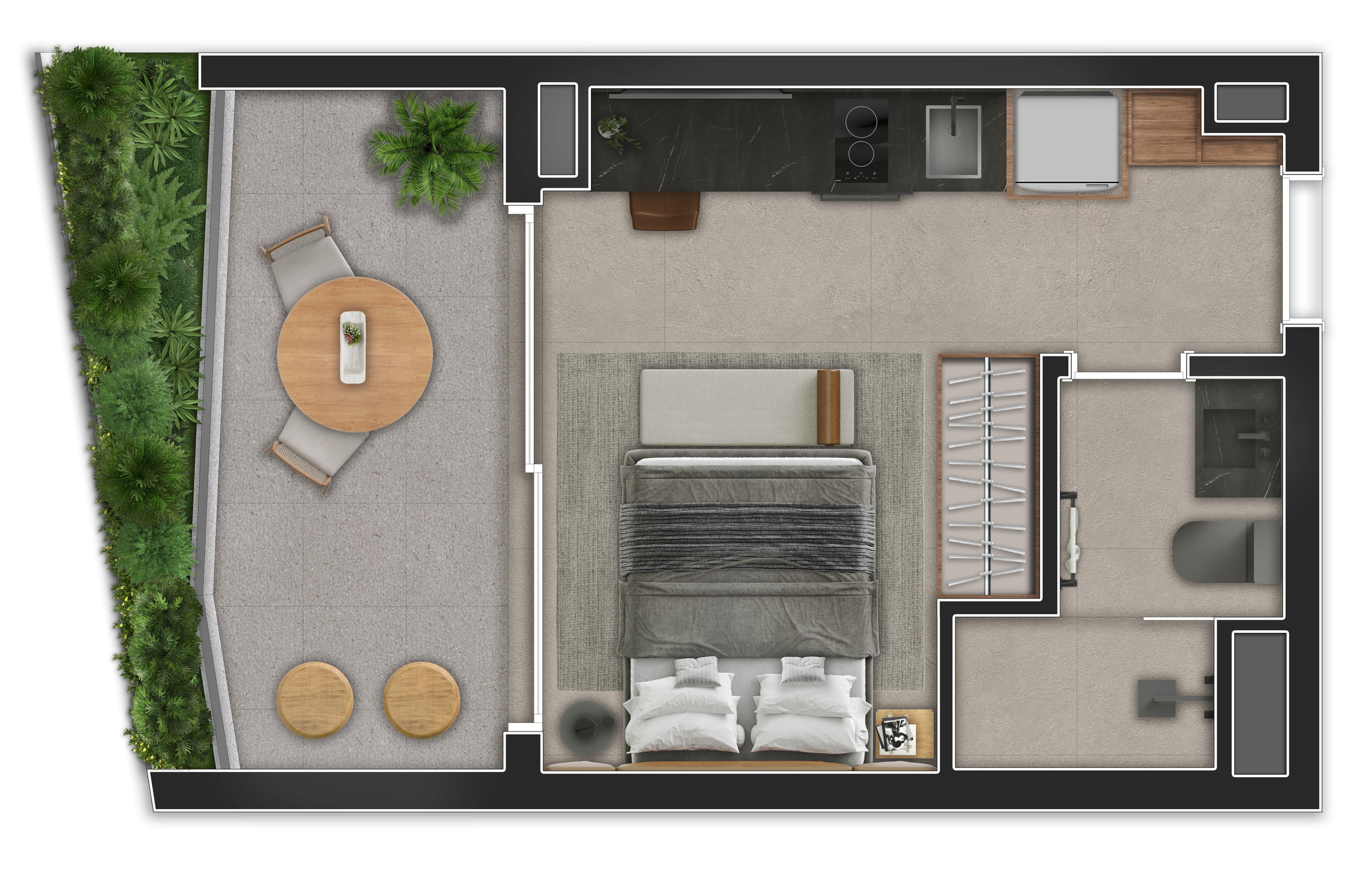 Studio à venda com 28m², 0 quartos sem vaga - 7
