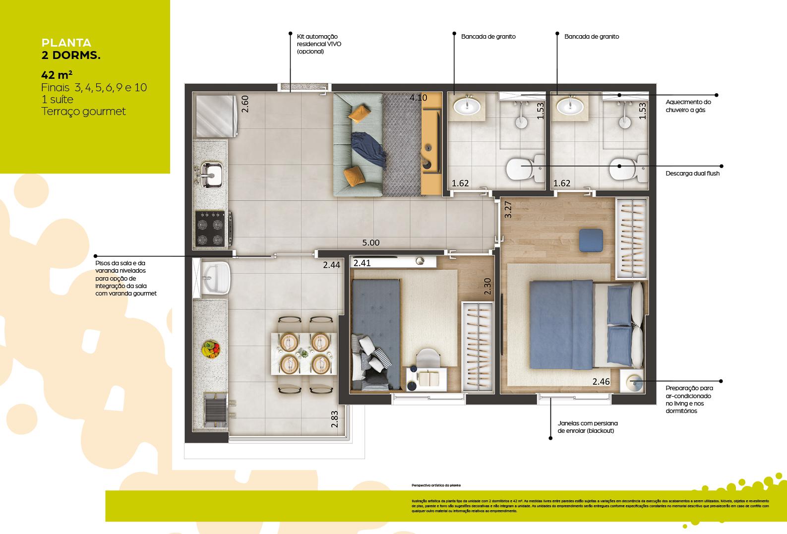 Apartamento à venda com 42m², 2 quartos com vaga - 31