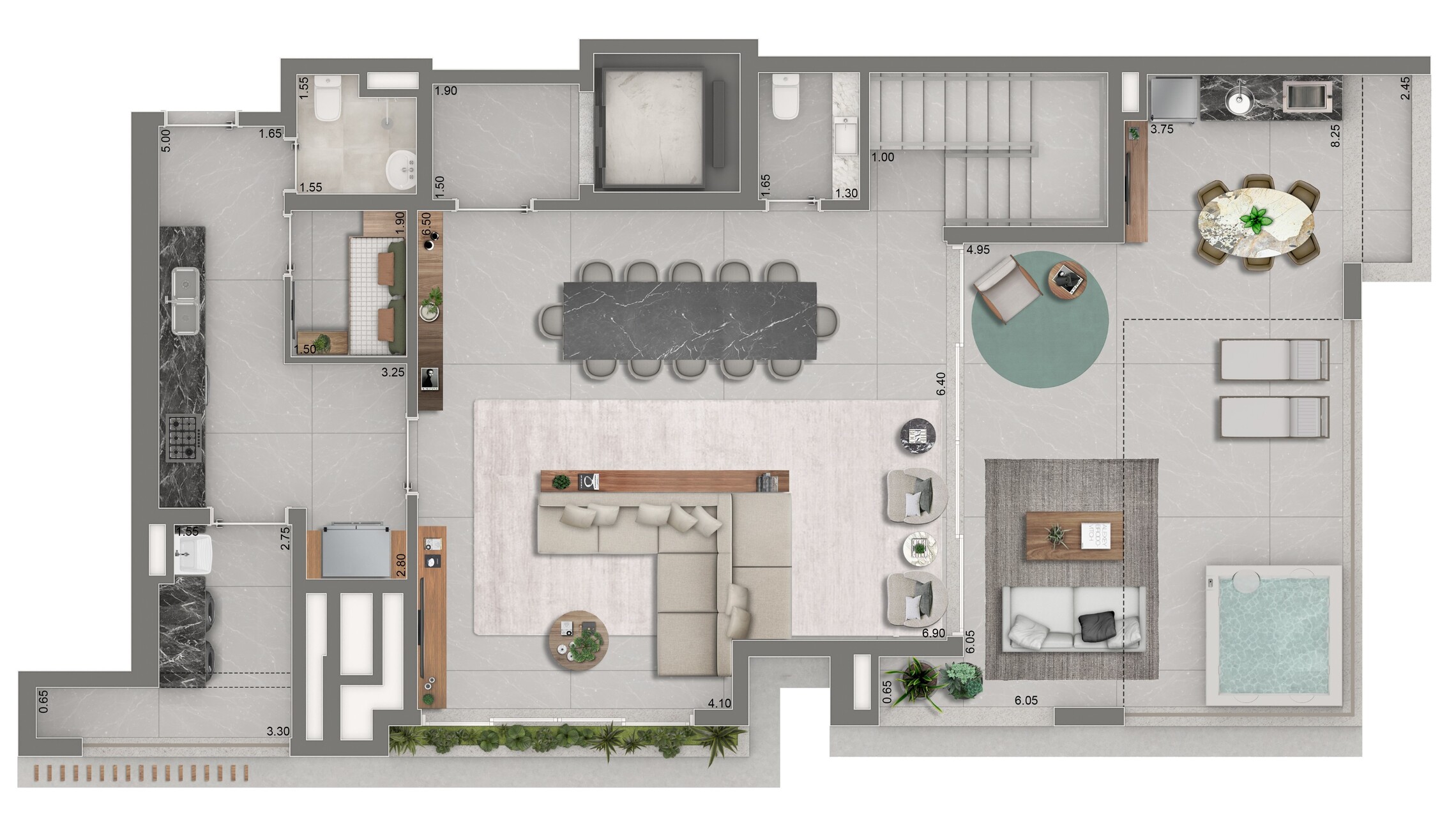 Apartamento à venda com 246m², 3 quartos com vaga - 20