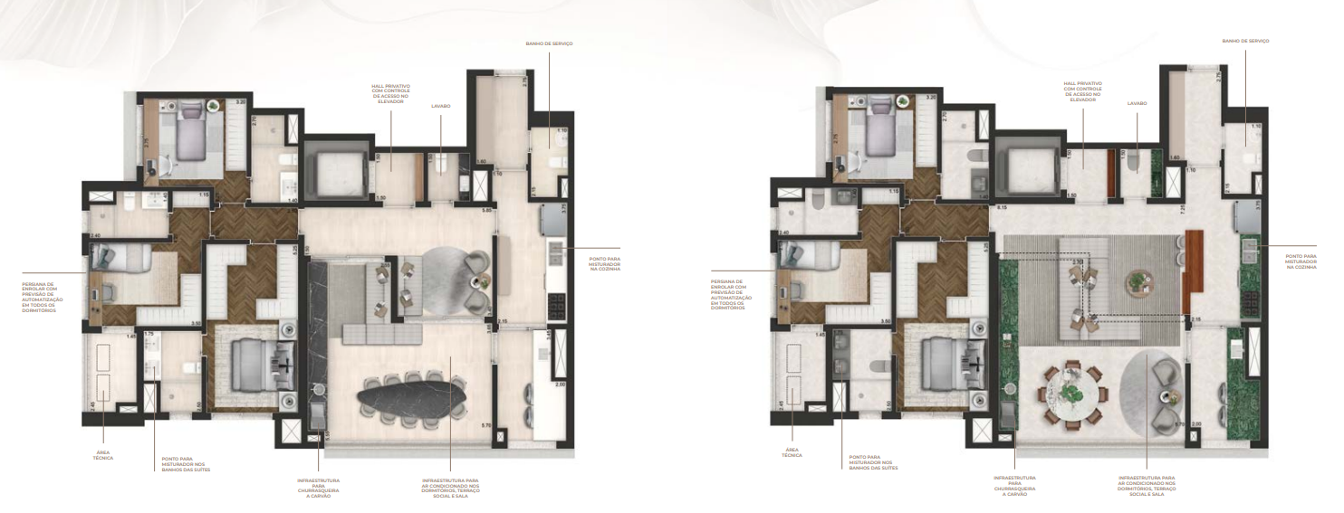 Apartamento à venda com 145m², 3 quartos com vaga - 16