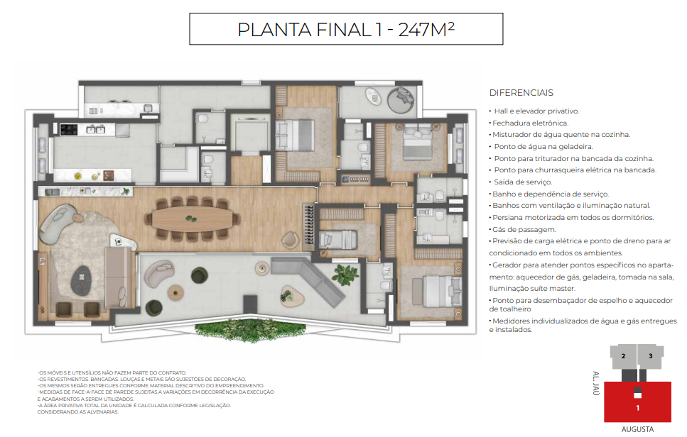 Apartamento à venda com 247m², 4 quartos com vaga - 8