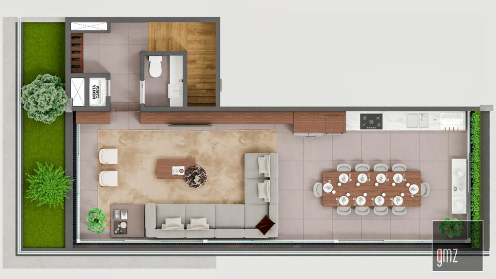 Apartamento à venda com 170m², 3 quartos com vaga - 21