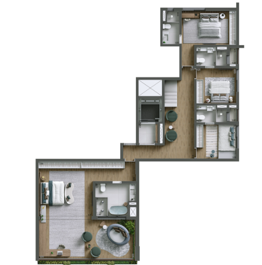 Apartamento à venda com 447m², 4 quartos sem vaga - 14