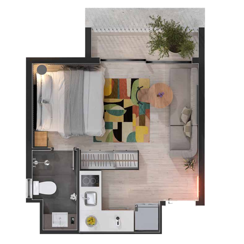 Apartamento à venda com 27m², 0 quartos sem vaga - 28
