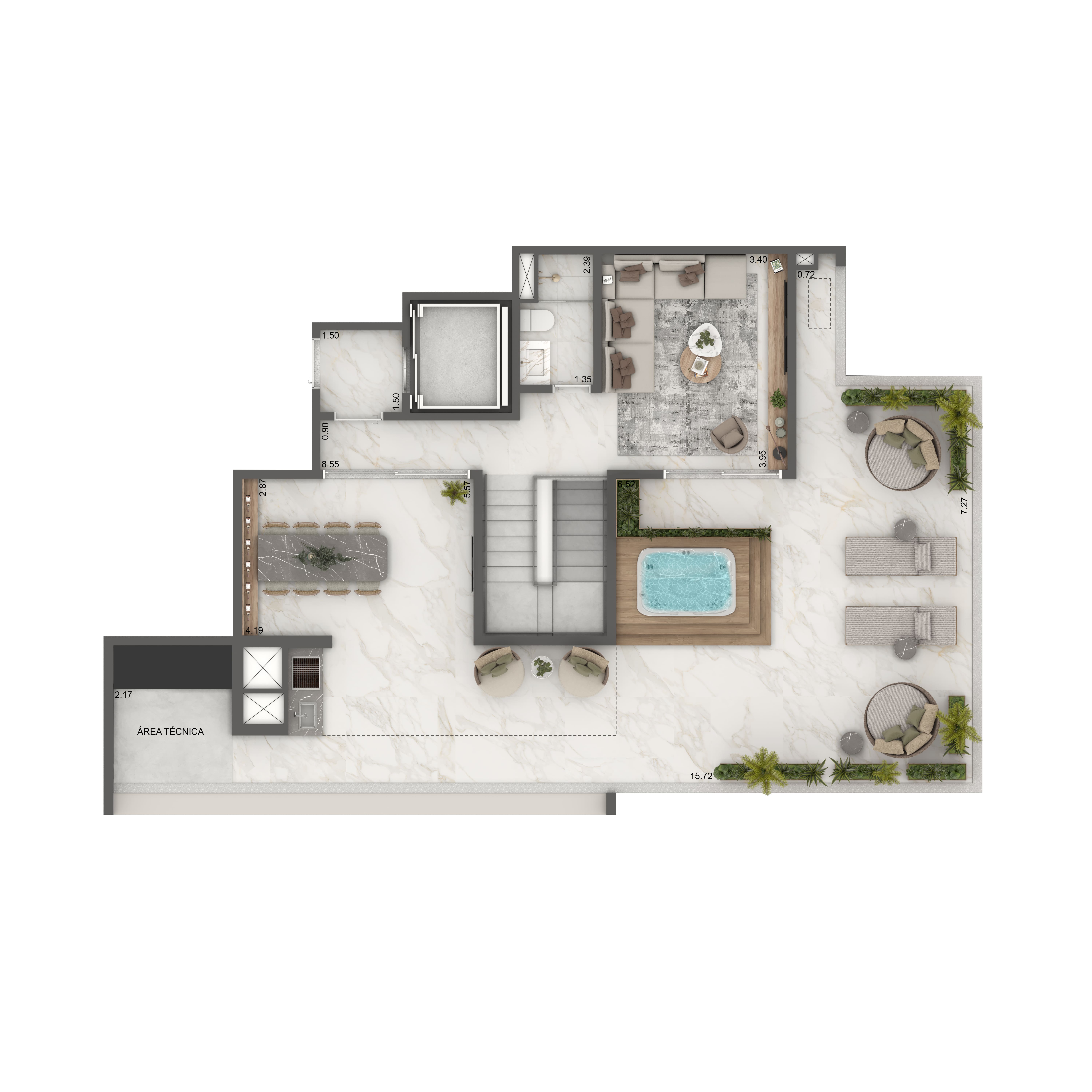 Apartamento à venda com 265m², 3 quartos com vaga - 11