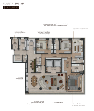 Apartamento à venda com 293m², 4 quartos com vaga - 27