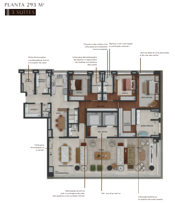 Apartamento à venda com 293m², 4 quartos com vaga - 28
