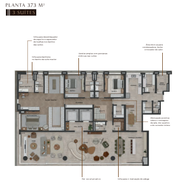 Apartamento à venda com 373m², 4 quartos com vaga - 28