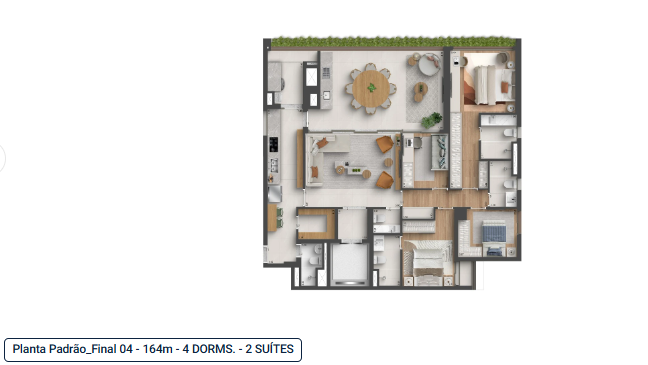 Apartamento à venda com 164m², 3 quartos com vaga - 28