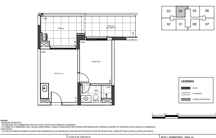 Apartamento à venda com 37m², 1 quarto com vaga - 30