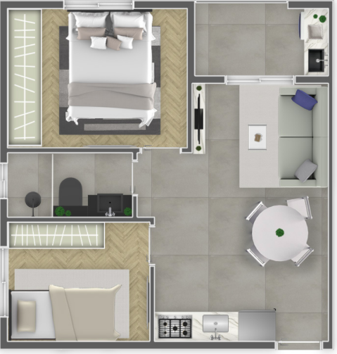 Apartamento à venda com 33m², 2 quartos sem vaga - 4
