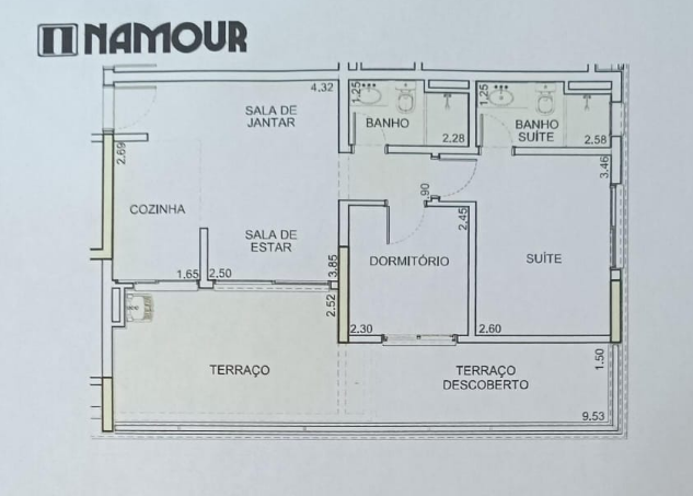 Apartamento à venda com 69m², 2 quartos sem vaga - 12