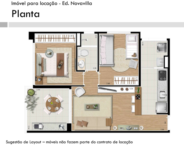 Apartamento à venda com 56m², 2 quartos com vaga - 20