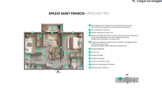 Apartamento à venda com 33m², 2 quartos sem vaga – foto 10