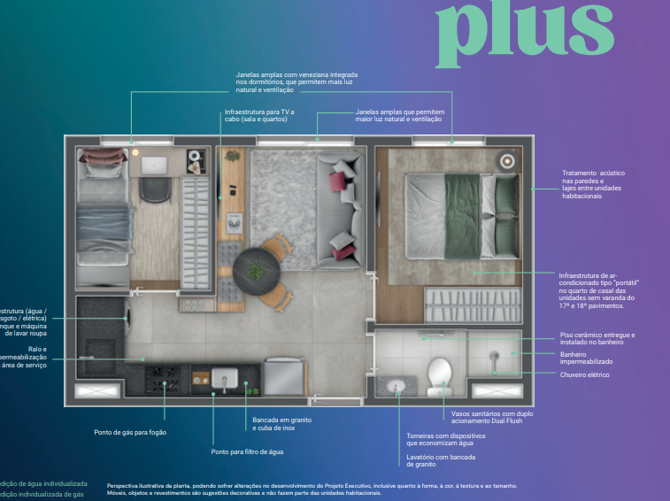 Apartamento à venda com 36m², 1 quarto sem vaga - 13