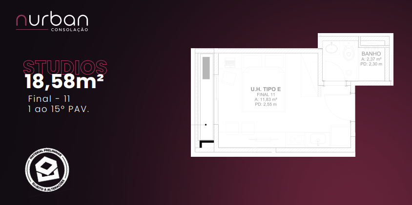 Apartamento à venda com 18m², 0 quartos sem vaga - 5