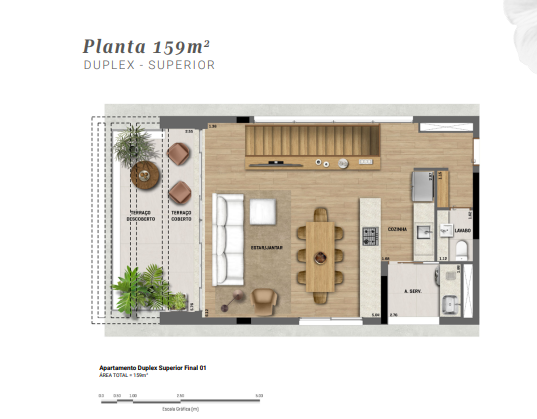 Apartamento à venda com 159m², 2 quartos com vaga - 13
