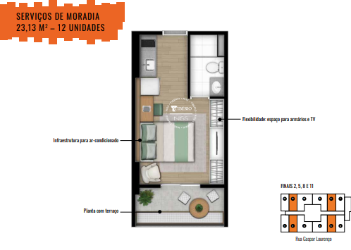 Apartamento à venda com 24m², 0 quartos sem vaga - 8