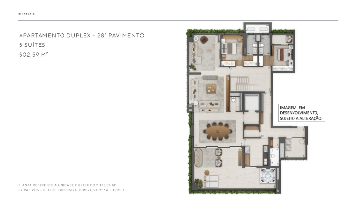 Apartamento à venda com 502m², 5 quartos com vaga - 11