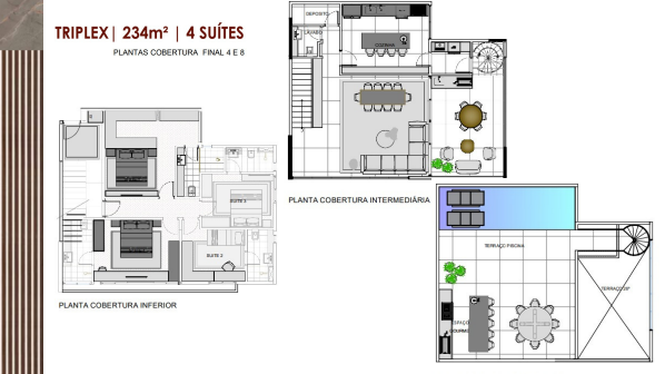 Apartamento à venda com 234m², 4 quartos com vaga - 15
