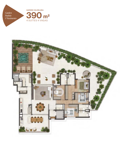 Apartamento à venda com 390m², 4 quartos com vaga - 11