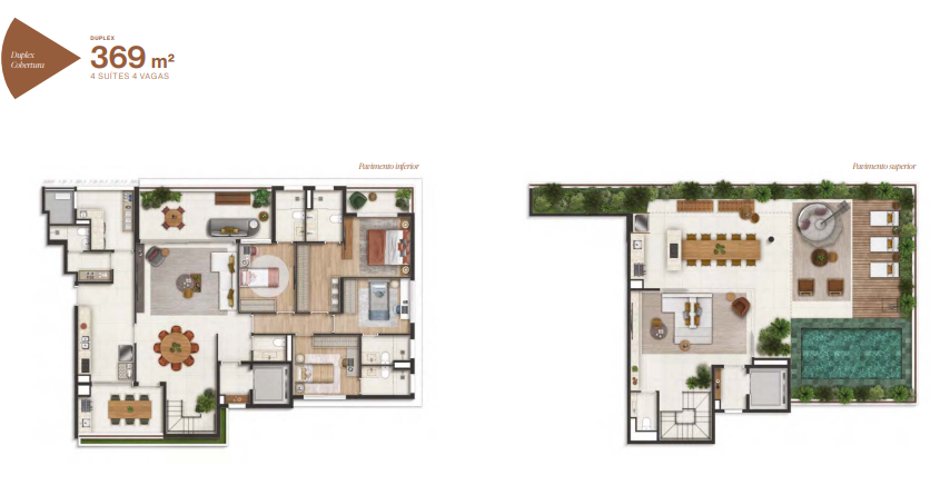 Apartamento à venda com 369m², 4 quartos com vaga - 11