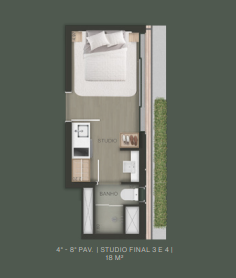 Studio à venda com 18m², 0 quartos sem vaga - 10