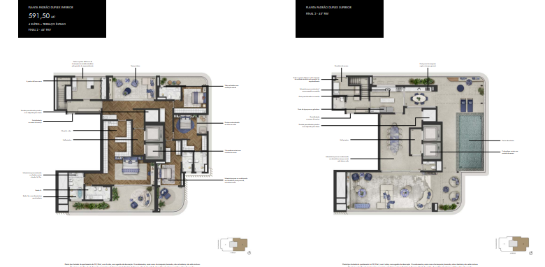 Apartamento à venda com 591m², 4 quartos com vaga - 17