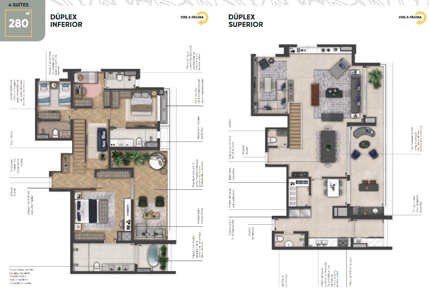 Apartamento à venda com 280m², 4 quartos com vaga - 17