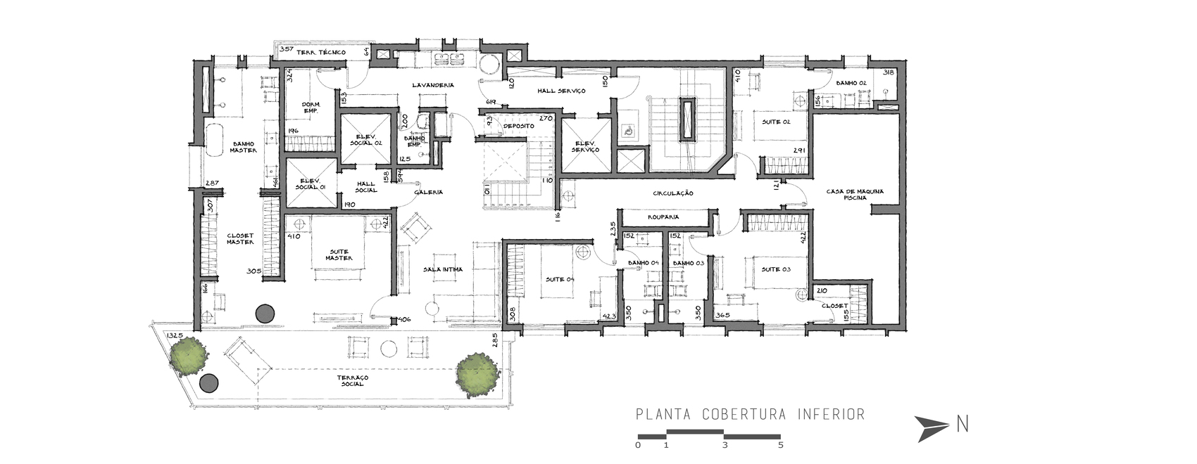 Apartamento à venda com 559m², 4 quartos com vaga - 12