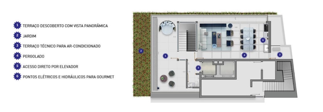Apartamento à venda com 302m², 2 quartos com vaga - 24
