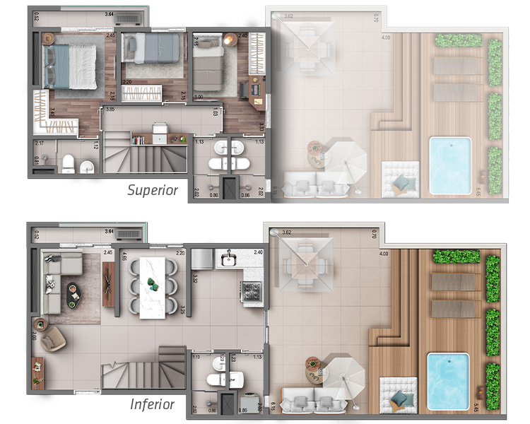 Apartamento à venda com 129m², 3 quartos com vaga - 25