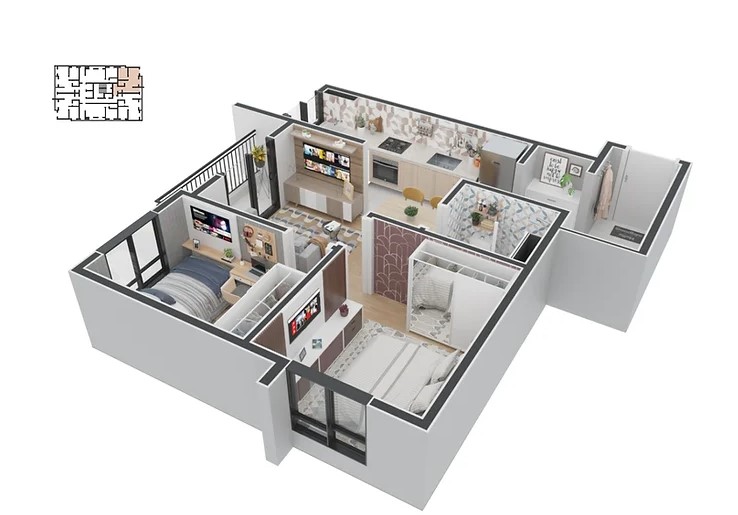 Apartamento à venda com 45m², 2 quartos sem vaga - 16