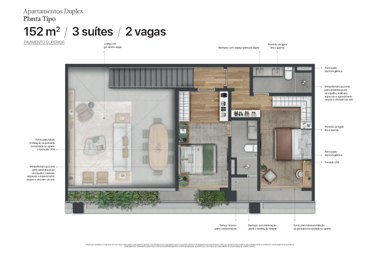 Apartamento à venda com 152m², 3 quartos com vaga - 30