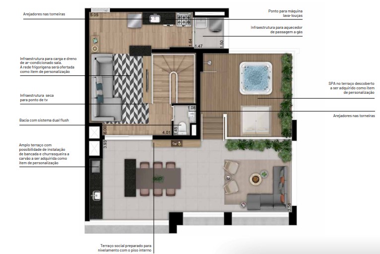 Apartamento à venda com 191m², 4 quartos com vaga - 22