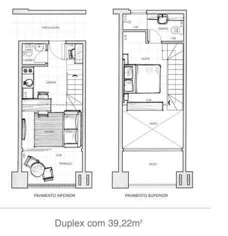 Apartamento à venda com 39m², 1 quarto com vaga - 82